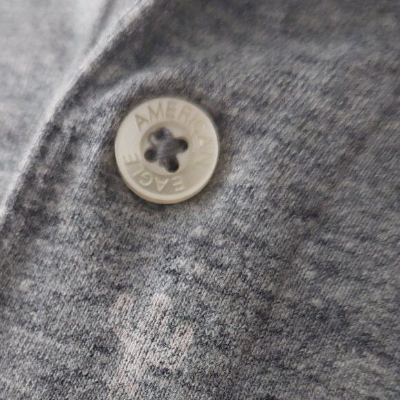 American Eagle Outfitters Flex Short Sleeve Patterned Polo Shirt Men's Large - Picture 4 of 13